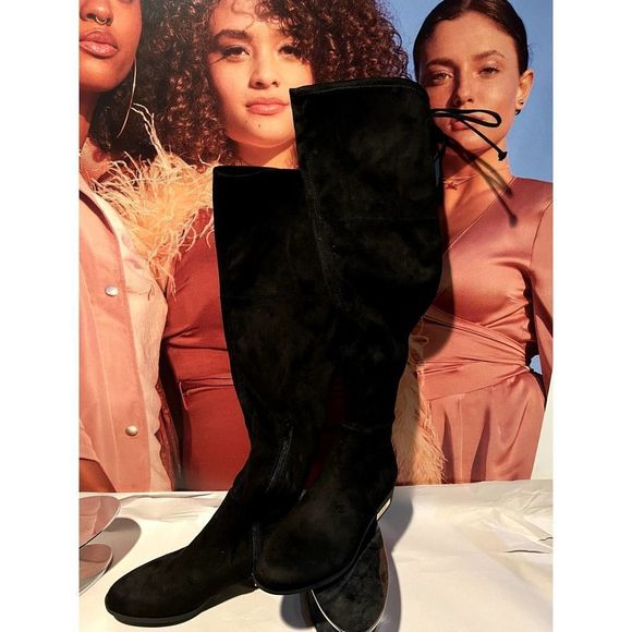 Guess Zafira over the knee Boot size 6.5 M blk - Picture 4 of 6